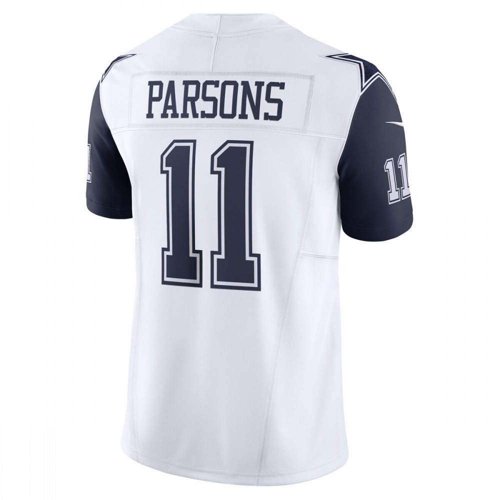 Micah Parsons Dallas Cowboys Nike Vapor F.U.S.E. Limited Jersey - White-GridironStore